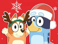 Jigsaw Puzzle: Bluey Christmas Gift — безкоштовна онлайн гра