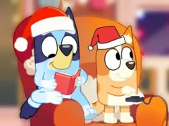 Jigsaw Puzzle: Bluey Christmas Party — безкоштовна онлайн гра
