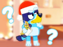 Kids Quiz: Bluey Christmas Fandom — безкоштовна онлайн гра