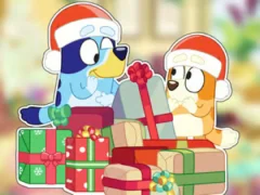 Jigsaw Puzzle: Bluey Christmas Unboxing — безкоштовна онлайн гра