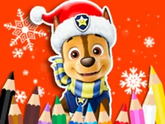 Coloring Book: PAW Patrol Christmas — безкоштовна онлайн гра