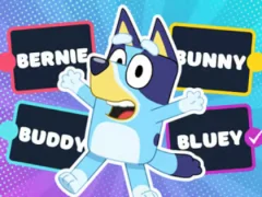 Kids Quiz: Bluey Super Fan Quiz — безкоштовна онлайн гра