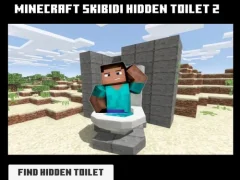 Minicraft Skibidi Hidden Toilet 2 — безкоштовна онлайн гра