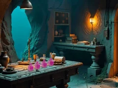 Underwater Sorceress Escape — безкоштовна онлайн гра