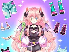 Anime Dress Up Moe — безкоштовна онлайн гра