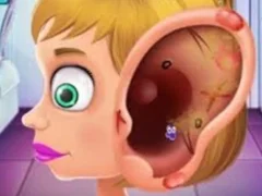 Children's Doctor Treating Ears — безкоштовна онлайн гра