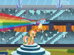 My Little Pony Rainbow Power Equestria Dash — безкоштовна онлайн гра