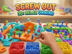 Screw Out 3D: Relax Unwind — безкоштовна онлайн гра
