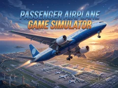 Passenger Airplane Game Simulator — безкоштовна онлайн гра