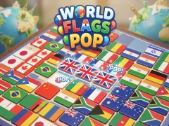 World Flags Pop — безкоштовна онлайн гра