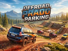 Offroad Prado Parking — безкоштовна онлайн гра
