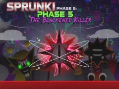 Sprunki Phase 5: The Blackened Killer — безкоштовна онлайн гра