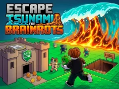 Escape Tsunami for Brainrots — безкоштовна онлайн гра