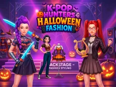K Pop Hunter Halloween Fashion — безкоштовна онлайн гра
