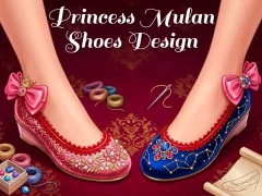 Princess Mulan Shoes Design — безкоштовна онлайн гра