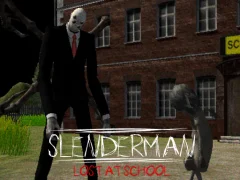 Slenderman Lost at School — безкоштовна онлайн гра