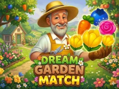 Match Dream Garden — безкоштовна онлайн гра
