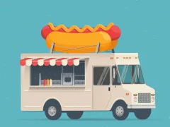 Food Trucks Jigsaw — безкоштовна онлайн гра
