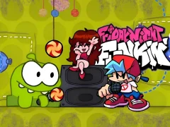 Friday Night Funkin VS Om Nom from Cut The Rope — безкоштовна онлайн гра