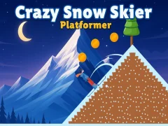 Crazy Snow Skier: Platformer — безкоштовна онлайн гра
