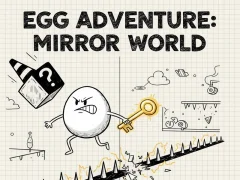 Egg Adventure: Mirror World — безкоштовна онлайн гра