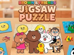 Brown And Friends Jigsaw Puzzle — безкоштовна онлайн гра