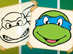 Ninja Turtles Coloring Book — безкоштовна онлайн гра