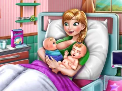 Ice Princess Twins Birth — безкоштовна онлайн гра