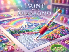 Paint with Diamond — безкоштовна онлайн гра