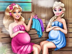 Cute Mommies Pregnant Sauna — безкоштовна онлайн гра