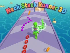 Neck Stack Runner 3D — безкоштовна онлайн гра