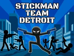 Stickman Team Detroit — безкоштовна онлайн гра