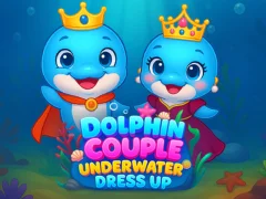 Dolphin Couple Underwater Dress Up — безкоштовна онлайн гра