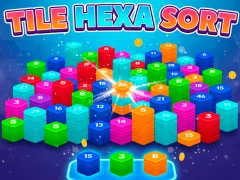 Tile Hexa Sort — безкоштовна онлайн гра
