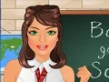 Barbie goes to School Makeover — безкоштовна онлайн гра