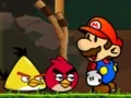 Mario vs Angry Birds — безкоштовна онлайн гра