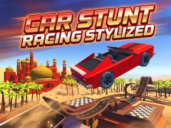 Car Stunt Racing Stylized — безкоштовна онлайн гра
