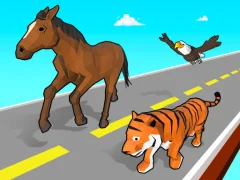 Animal Transform Race — безкоштовна онлайн гра