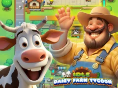 Idle Dairy Farm Tycoon — безкоштовна онлайн гра