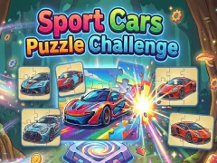 Sport Cars Puzzle Challenge — безкоштовна онлайн гра