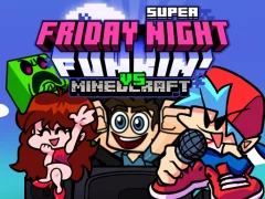 Super Friday Night Funkin Vs Minecraft — безкоштовна онлайн гра