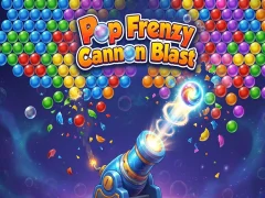 Pop Frenzy Cannon Blast — безкоштовна онлайн гра