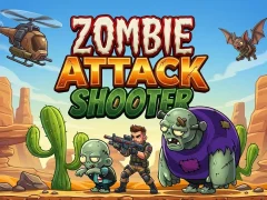Zombie Attack Shooter — безкоштовна онлайн гра