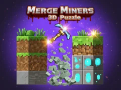 Merge Miners 3D Puzzle — безкоштовна онлайн гра
