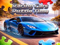 Racing Cars Puzzle Time — безкоштовна онлайн гра