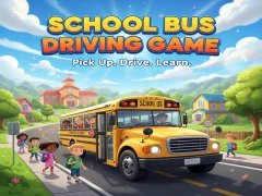 School Bus Driving Game — безкоштовна онлайн гра