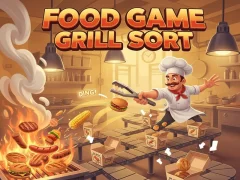 Food Game Grill Sort — безкоштовна онлайн гра