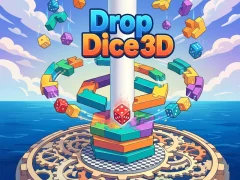 Drop Dice 3D — безкоштовна онлайн гра