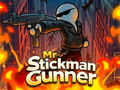 Mr Stickman Gunner — безкоштовна онлайн гра