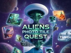 Aliens Photo Tile Quest — безкоштовна онлайн гра